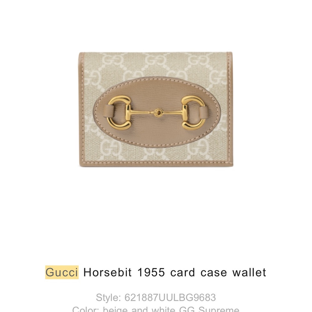 Gucci wallet
